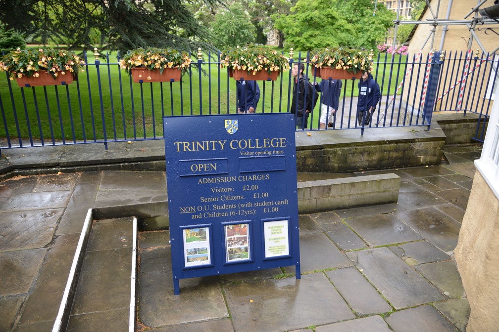 Trinity College Sign
